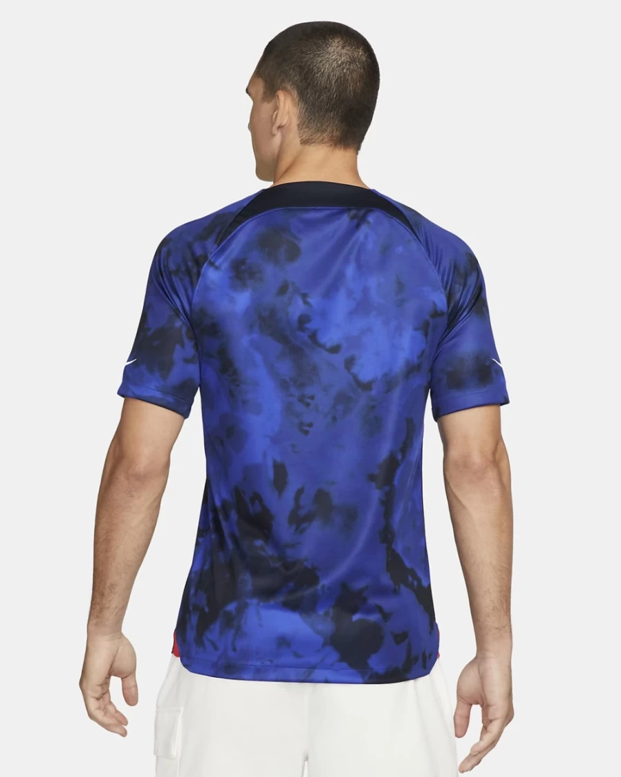 Nike Men's USMNT 2022/23 Away Soccer Jersey - Bright Blue/White Dri-FIT Stadium Jersey