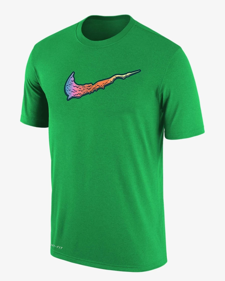 Nike Men's Dri-FIT Moisture-Wicking T-Shirt - Green