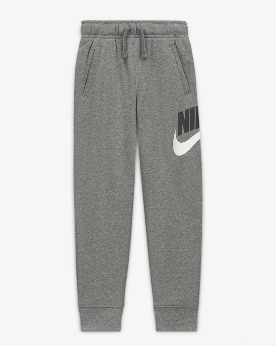 Nike Sportswear Club Fleece Kids' Pants for Boys & Girls - Carbon Heather