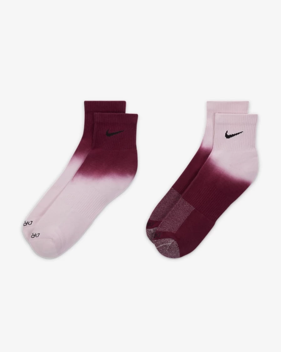 Nike Men's Everyday Plus Cushioned Multi-Color Ankle Socks for Comfort & Support