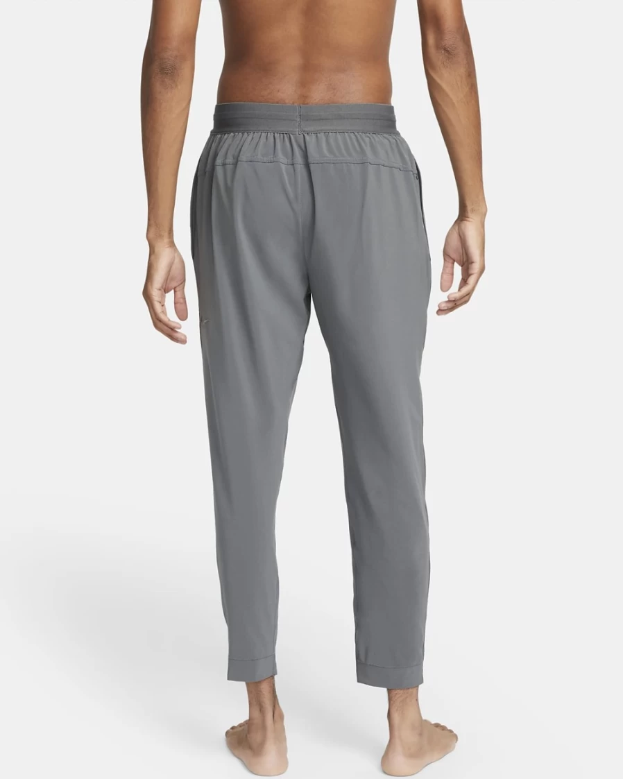 Nike Dri-FIT Flex Men's Tapered Yoga Pants in Iron Grey - Moisture-Wicking & Flexible Workout Pants for Men