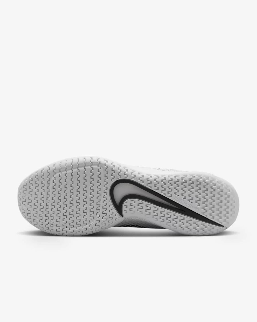 Nike Air Zoom Vapor 11 Men's Tennis Shoes - White/Summit White/Black - Hard Court Training & Match Sneakers
