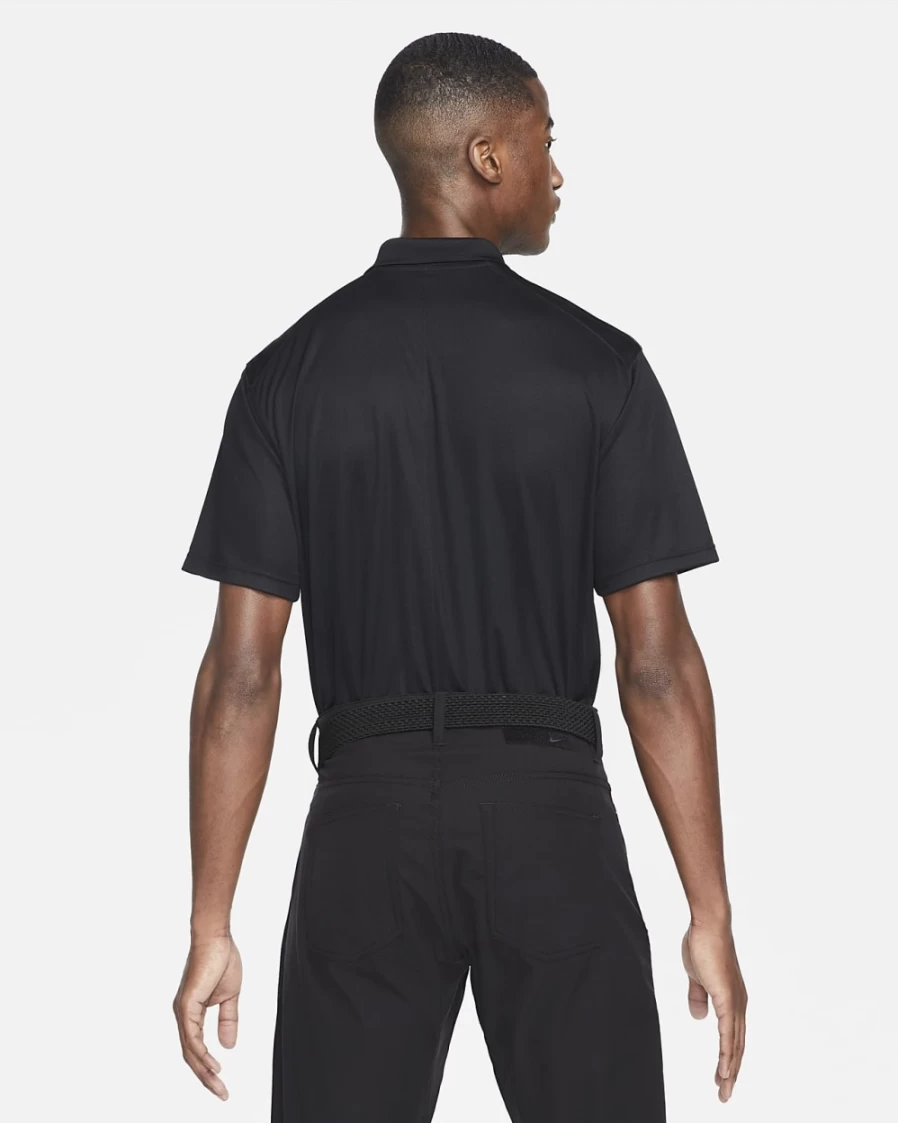 Nike Dri-FIT Victory Men's Golf Polo Shirt - Moisture-Wicking Performance Top for Men in Black, White & Light Smoke Grey