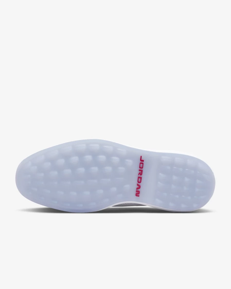 Nike Jordan ADG 4 Men's Golf Shoes - White/Pure Platinum/Fire Red/Black