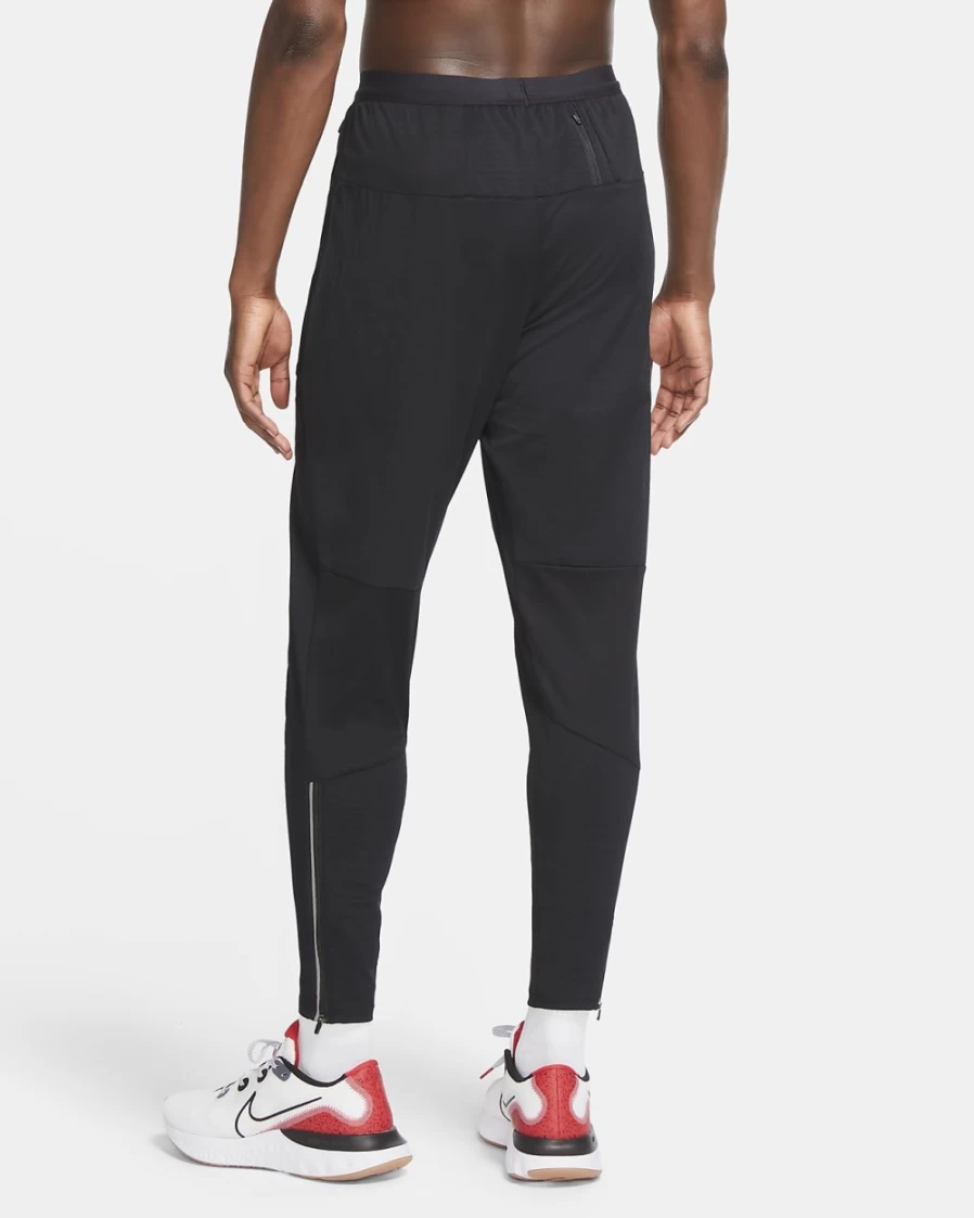 Nike Men's Phenom Elite Black Running Pants - Lightweight Knit Workout Joggers