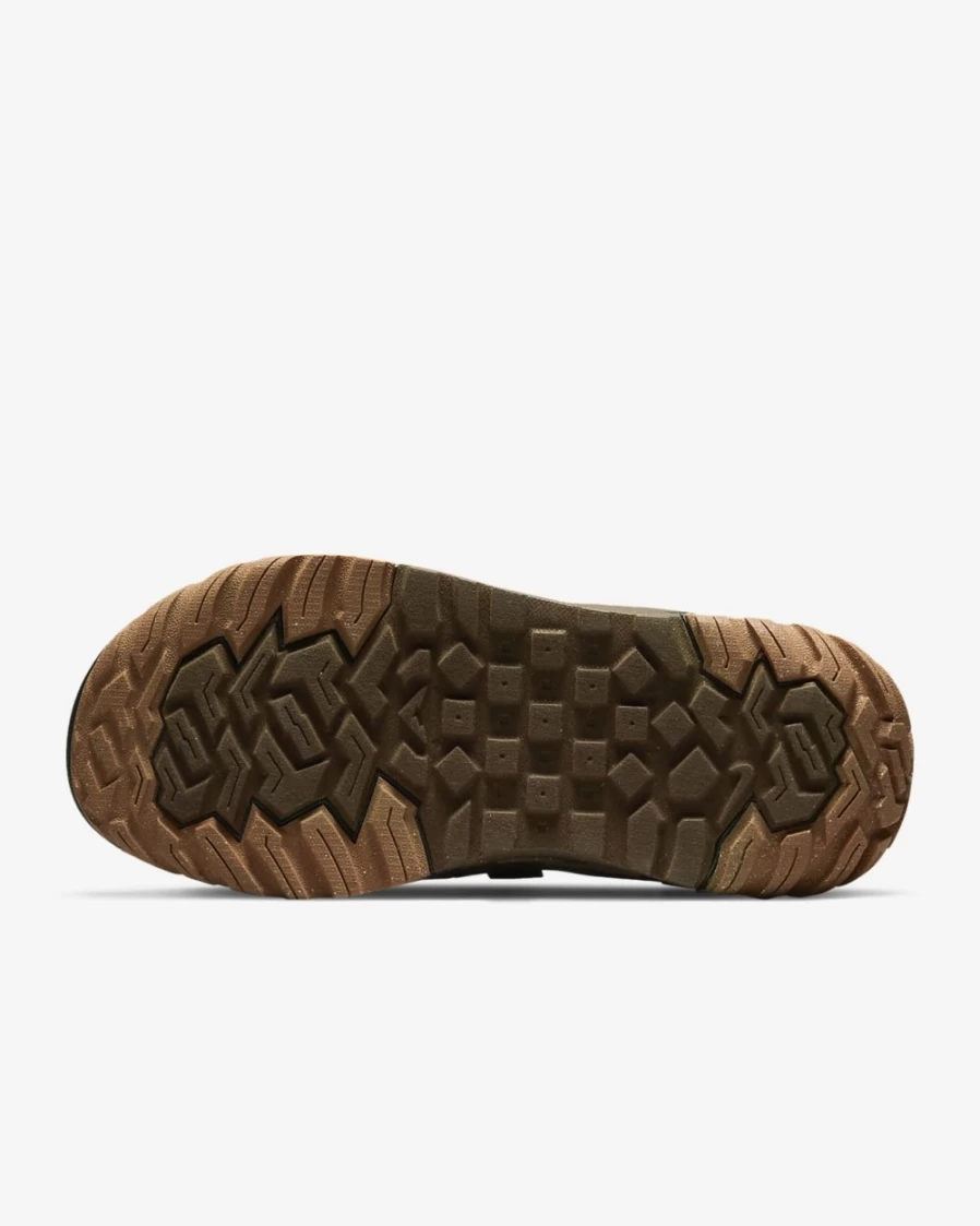Nike Oneonta Men's Sandals - Black/Cocao Wow/Gum Medium Brown Athletic Slide Sandals for Men