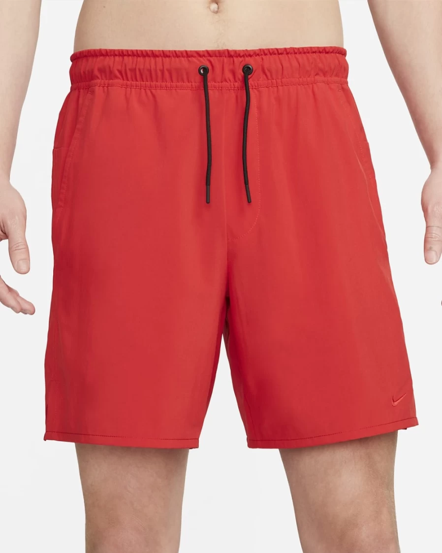 Nike Dri-FIT Unlimited Men's 7" Unlined Versatile Shorts - University Red/Black/University Red