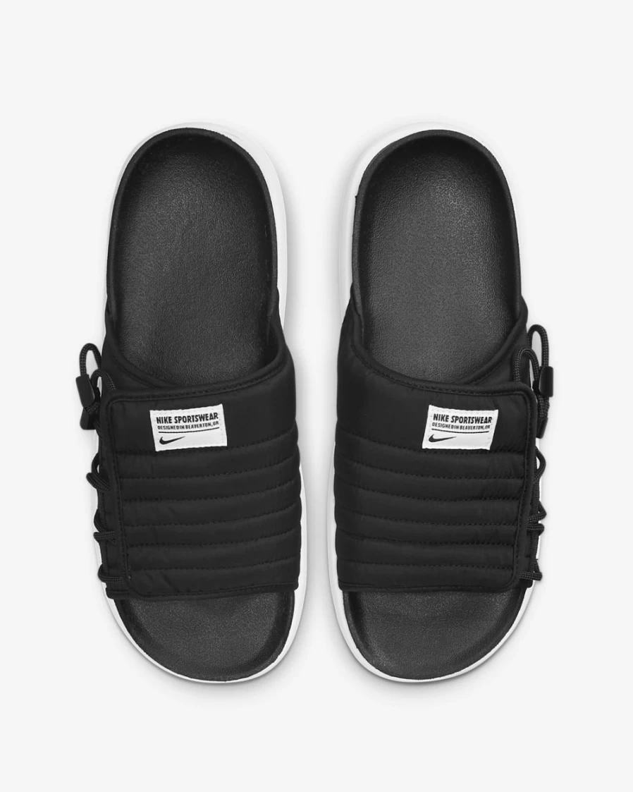 Nike Asuna 2 Men's Slides - Black, Dark Grey, White | Comfortable Athletic Sandals for Men