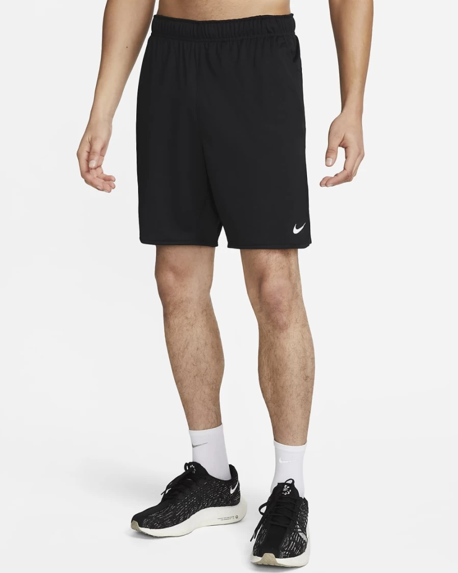Nike Dri-FIT Totality Men's 7" Unlined Knit Shorts - Black, Iron Grey, White - Athletic Running Training Shorts for Men