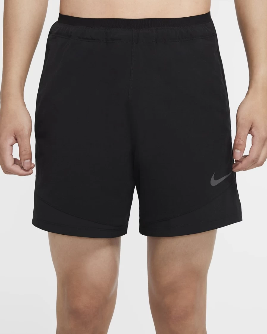 Nike Pro Rep Men's Training Shorts - Black/Iron Grey - Dri-FIT Workout Gym Running Athletic Shorts for Men