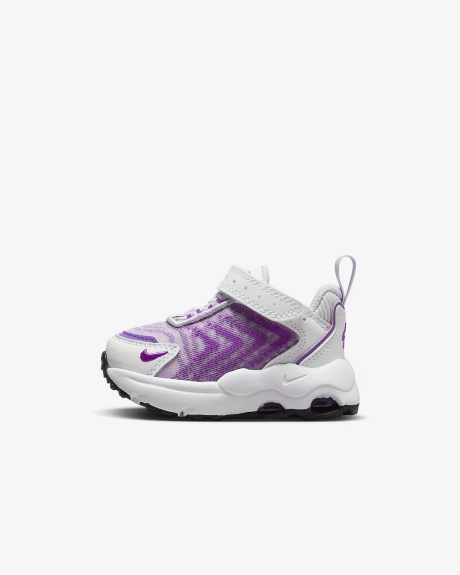 Nike Air Max TW White Pure Platinum Violet Frost Vivid Purple Baby Toddler Shoes for Boys and Girls
