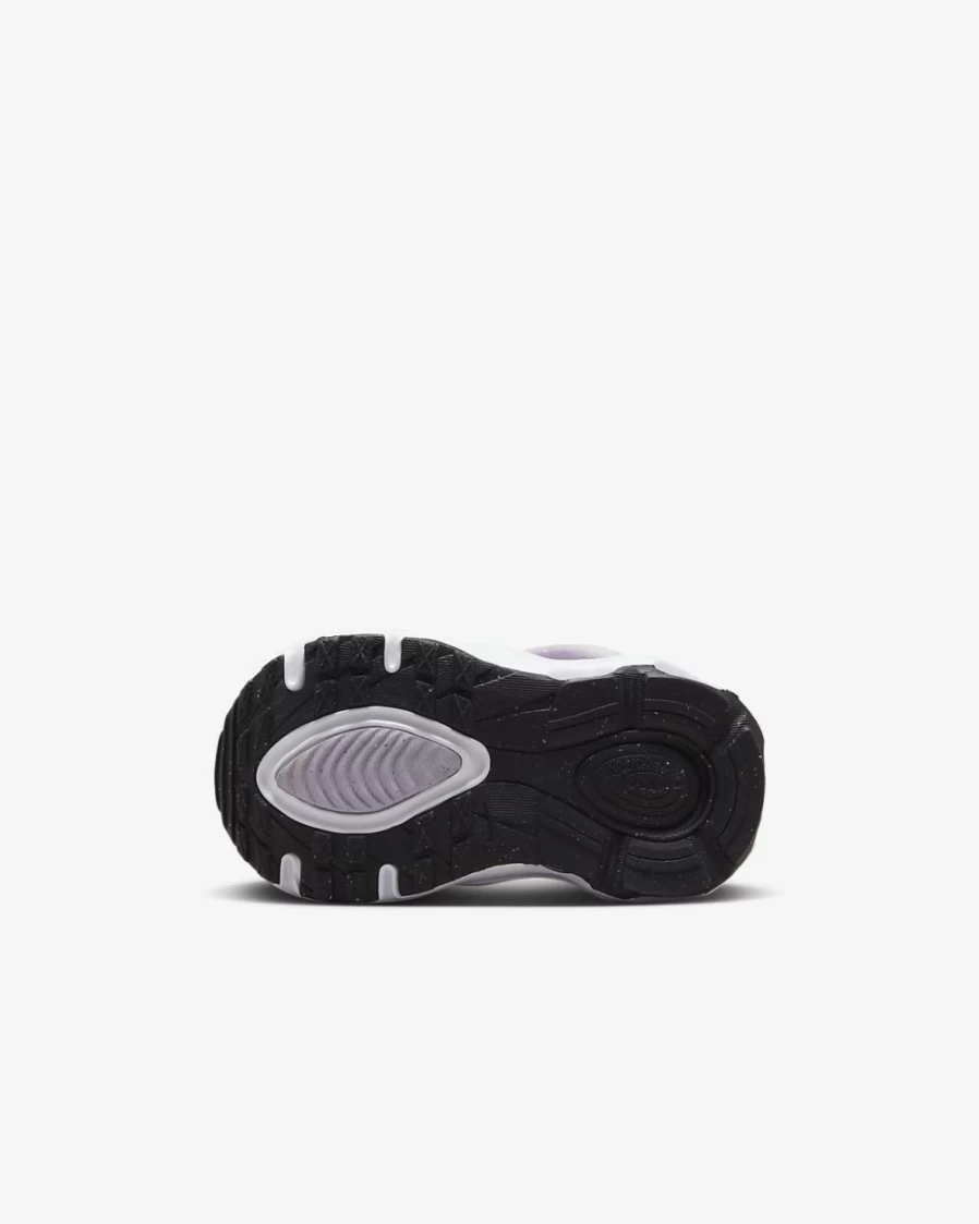 Nike Air Max TW White Pure Platinum Violet Frost Vivid Purple Baby Toddler Shoes for Boys and Girls
