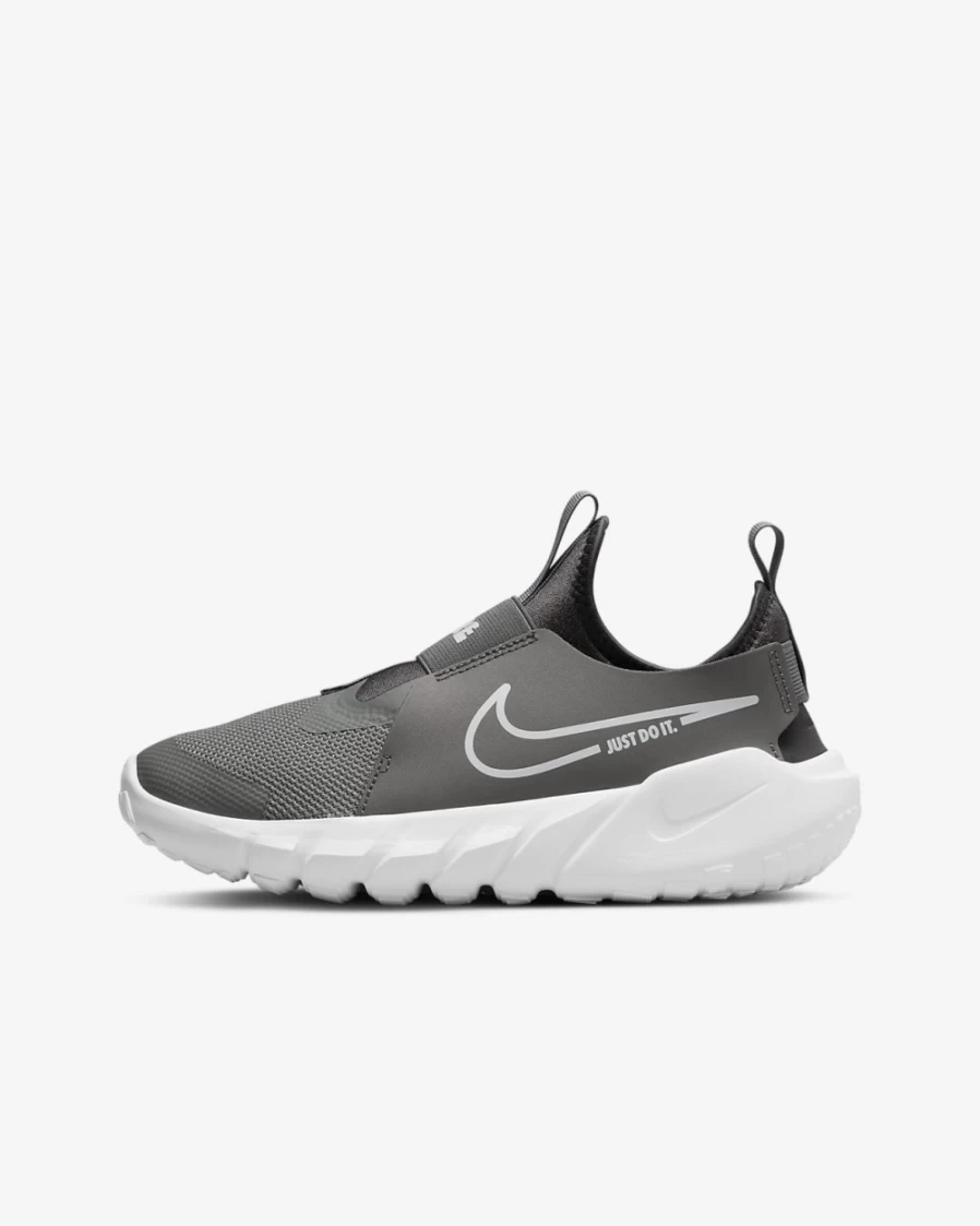Nike Flex Runner 2 Big Kids' Road Running Shoes for Boys & Girls - Flat Pewter/Medium Ash/Photo Blue/White