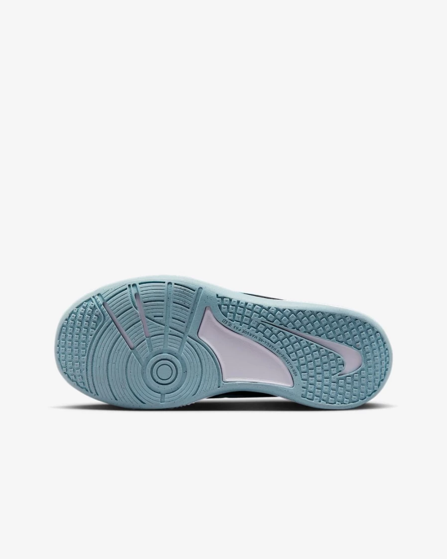 Nike Omni Multi-Court Big Kids' Indoor Court Shoes for Boys & Girls - Black/Ocean Bliss/Racer Blue/Blue Lightning
