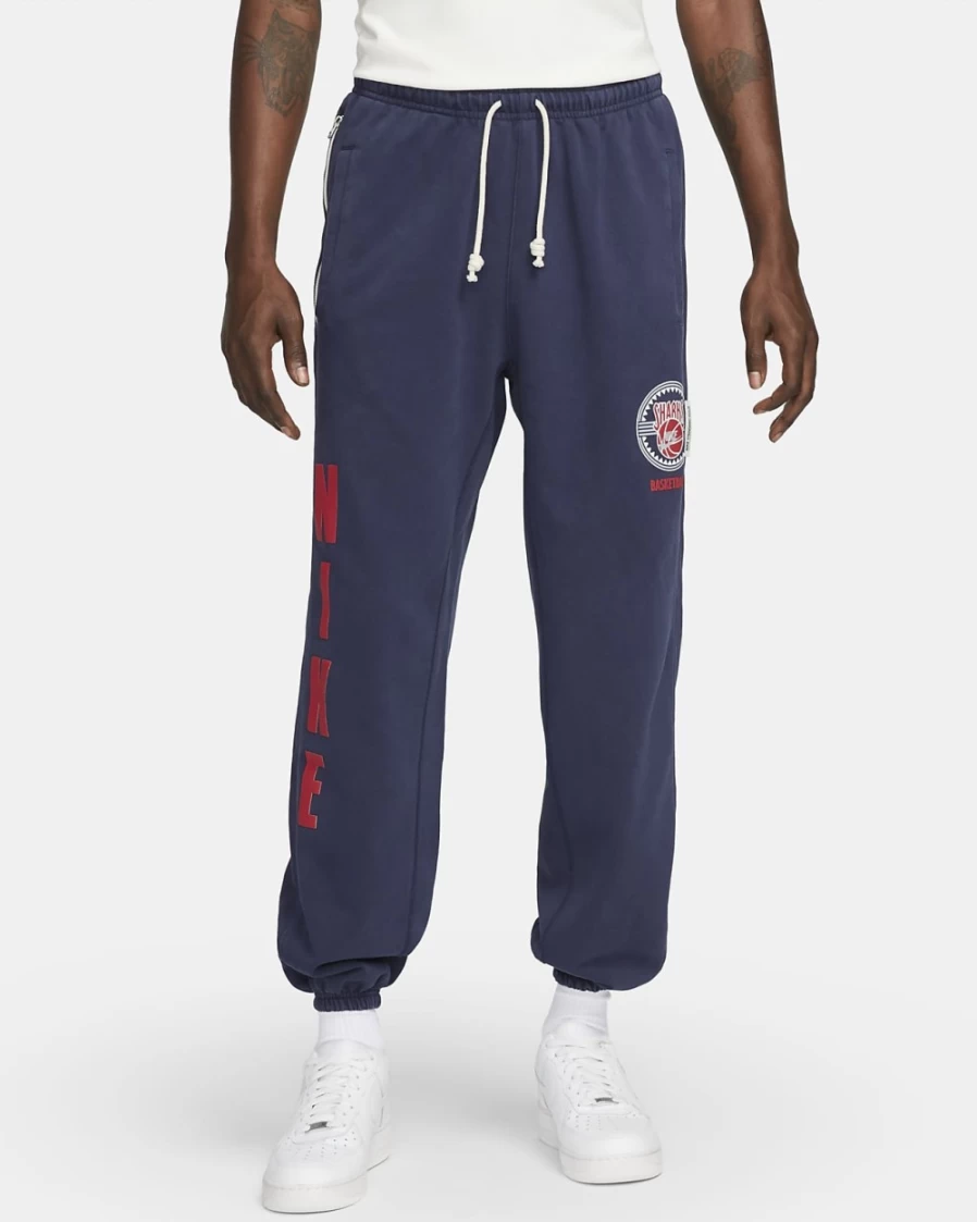 Nike Dri-FIT Standard Issue Men's Basketball Pants - Midnight Navy, Breathable & Lightweight for Training
