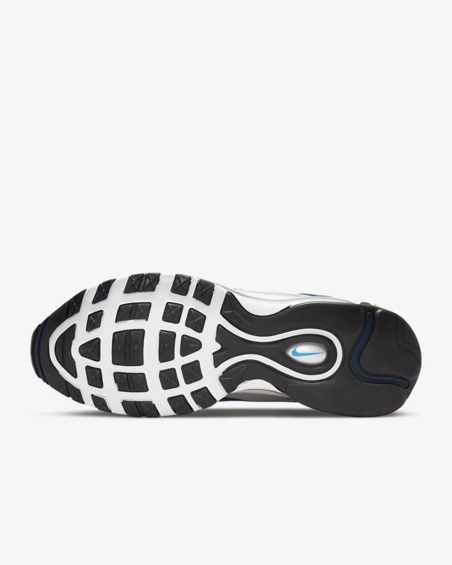 Nike Air Max 97 OG Men's Sneakers in Metallic Silver/Midnight Navy/Summit White/Chlorine Blue