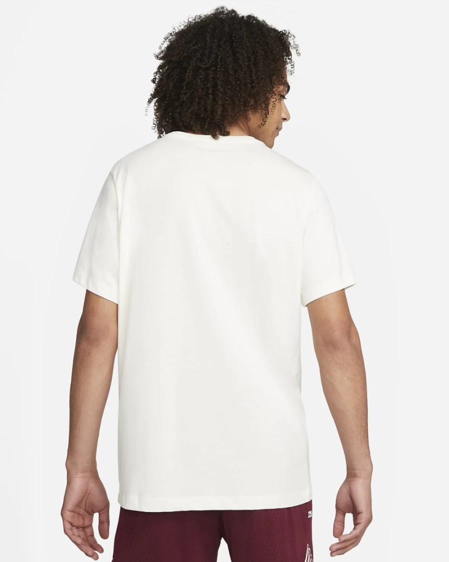 Nike Men's Giannis Antetokounmpo Premium Basketball T-Shirt in Sail