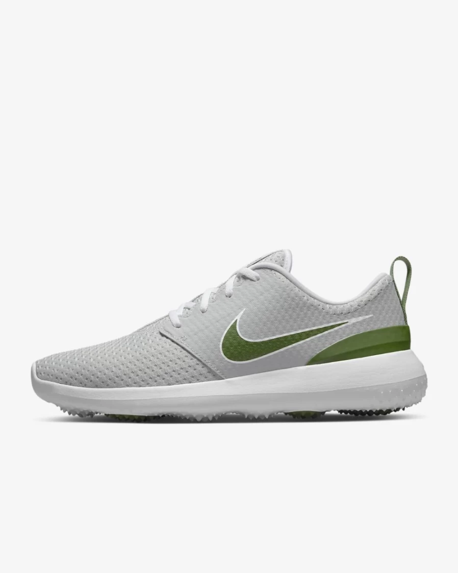 Nike Roshe G Men's Golf Shoes in Grey Fog, White, Summit White & Treeline - Lightweight Comfort for Men