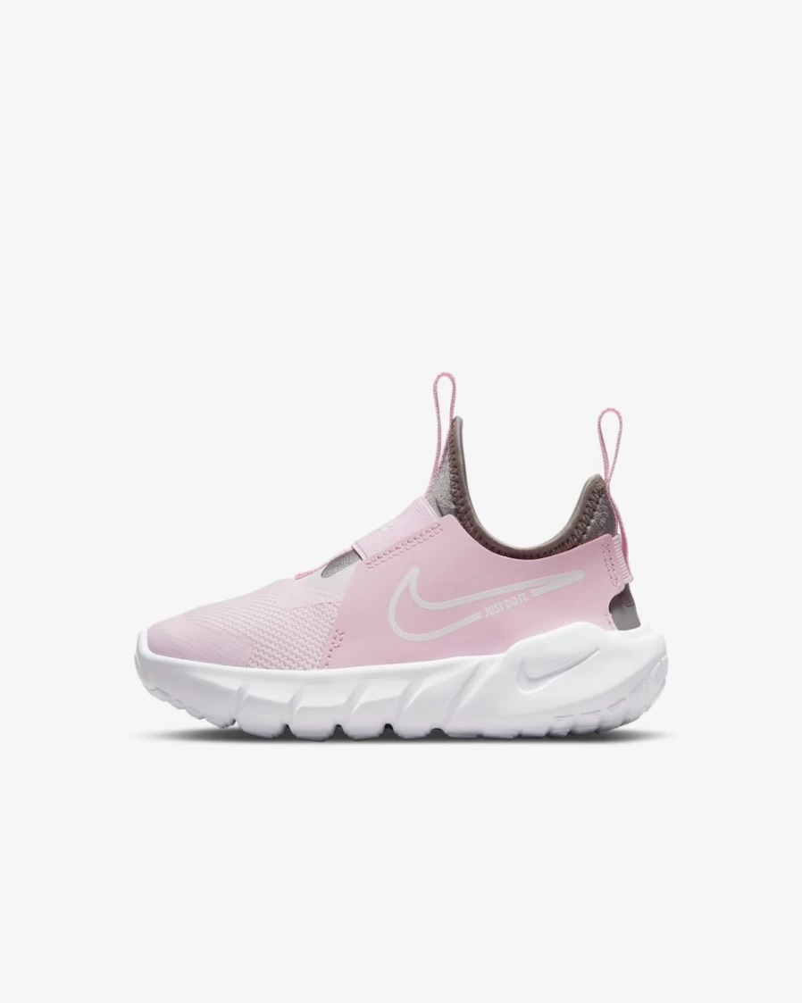 Nike Flex Runner 2 Kids' Running Shoes - Pink Foam/Flat Pewter/Photo Blue/White for Boys & Girls