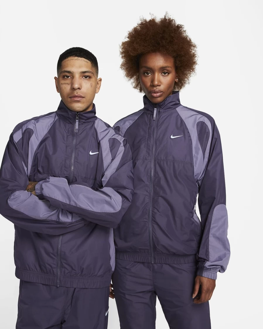 Nike NOCTA Men's Track Jacket - Dark Raisin, Daybreak, Cobalt Tint Colors