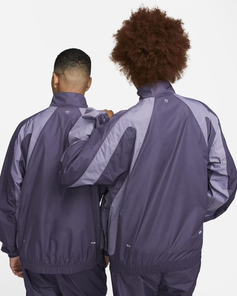 Nike NOCTA Men's Track Jacket - Dark Raisin, Daybreak, Cobalt Tint Colors