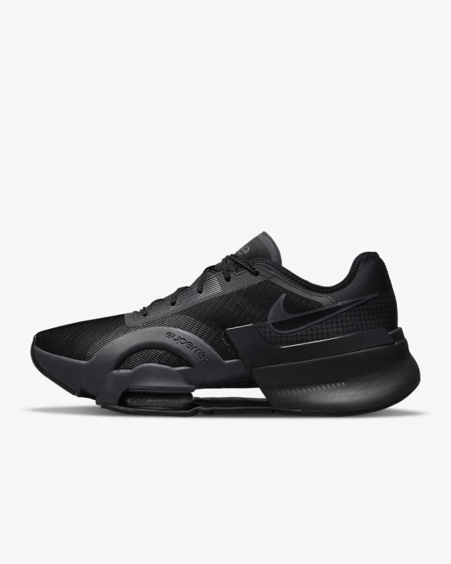 Nike Air Zoom SuperRep 3 Men's Training Shoes - Black/Volt/Anthracite HIIT Workout Sneakers